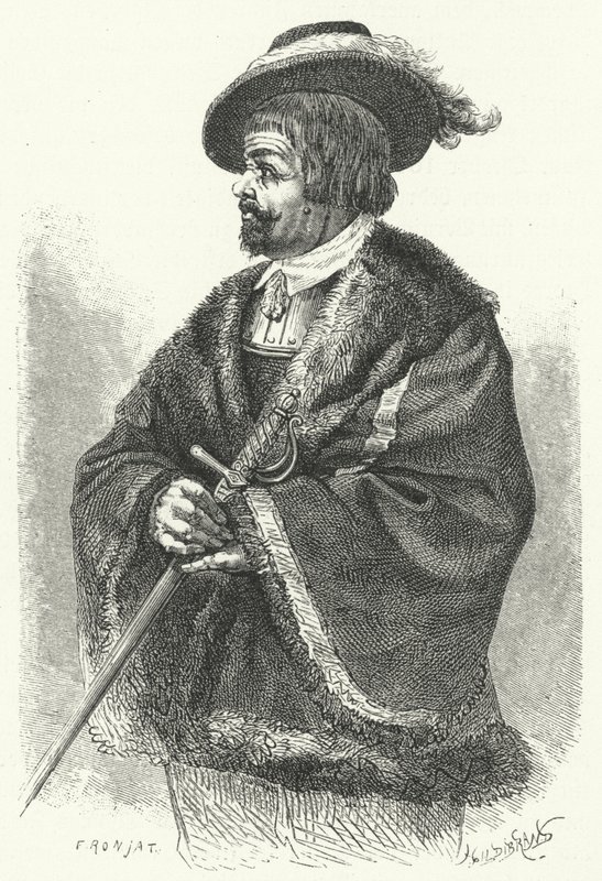 Sir Thomas, Lord Fairfax, Oberbefehlshaber der parlamentarischen Armee im Englischen Bürgerkrieg (Stich) von German School