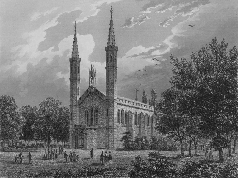 Die Neue Kirche in Charlottenburg, Berlin von German School