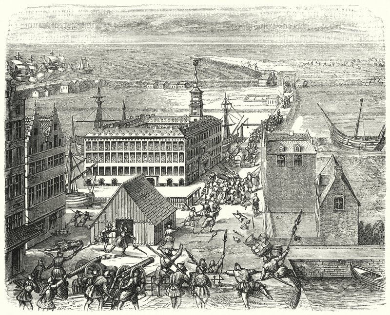 Handelsposten der Hanse in Antwerpen von German School