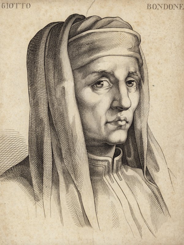 Giotto di Bondone, italienischer Maler und Architekt von Giotto di Bondone
