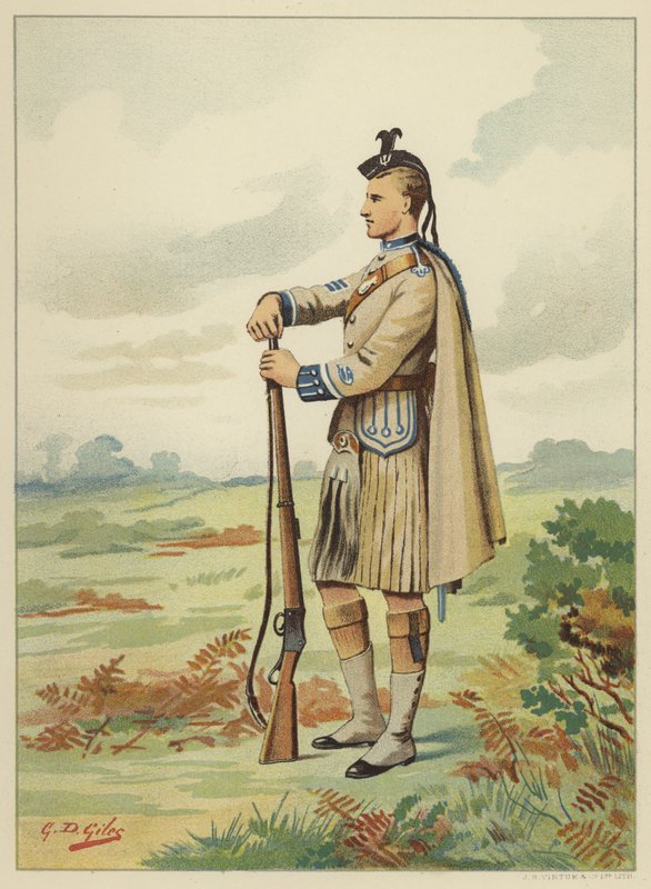 Die London Scottish Volunteers, 1. Freiwilligenbataillon Rifle Brigade, 7. Middlesex von Godfrey Douglas Giles