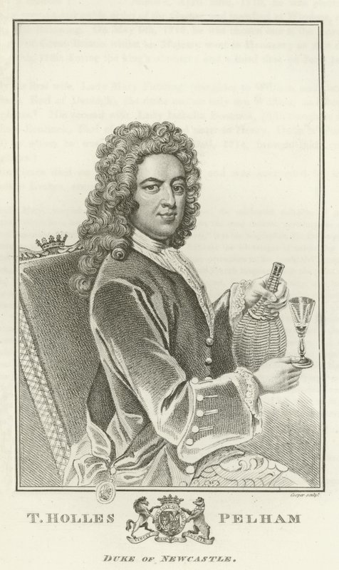 Thomas Holles Pelham, Herzog von Newcastle von Godfrey Kneller