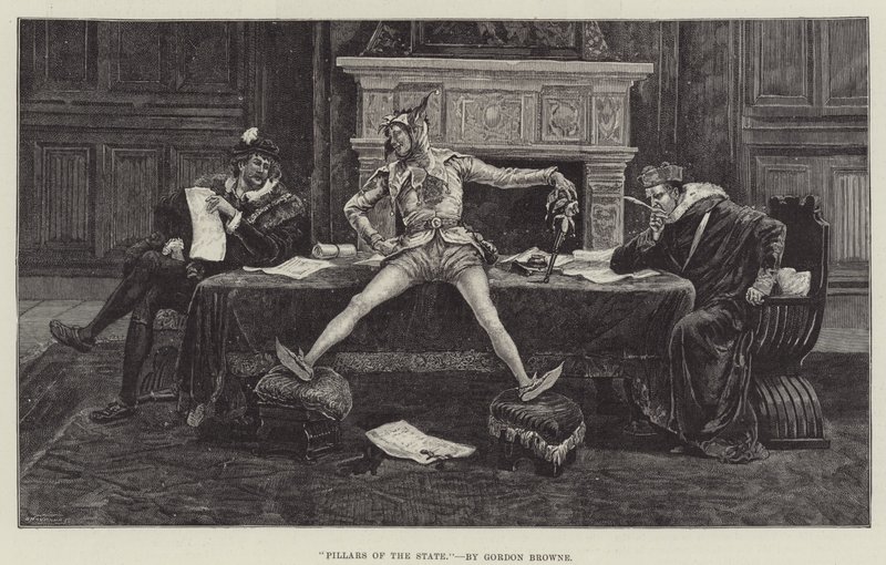 Säulen des Staates von Gordon Frederick Browne