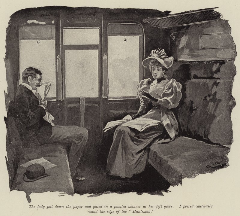 Illustration für Just a Short Story, von Arthur Hughes von Gordon Frederick Browne