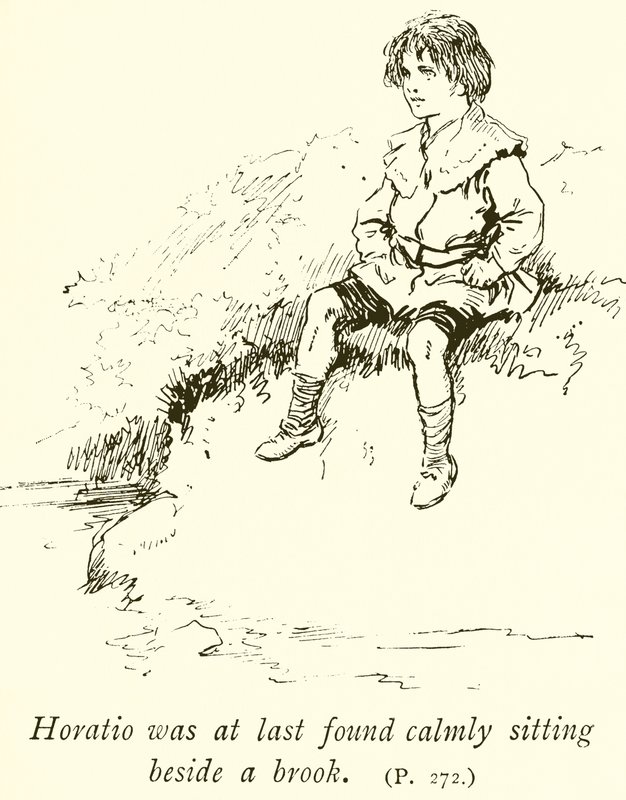 Nelson als Junge von Gordon Frederick Browne