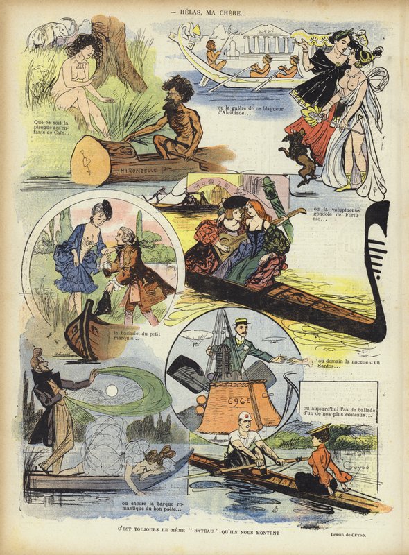 Illustration für Le Rire von Guillaume Le Barrois dOrgeval