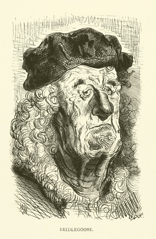 Illustration für die Werke von Rabelais von Gustave after Dore