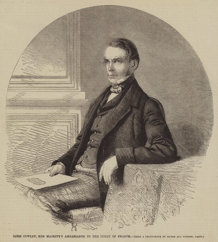 Lord Cowley, Ihre Majestät Botschafter am Hof von Frankreich von Gustave Janet