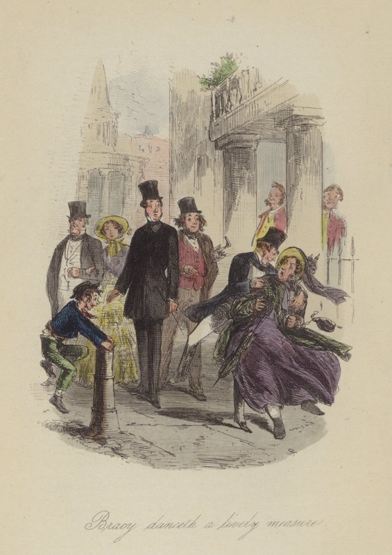 Illustration für Lewis Arundel oder Die Eisenbahn des Lebens von Frank E. Smedley von after Hablot Knight Browne