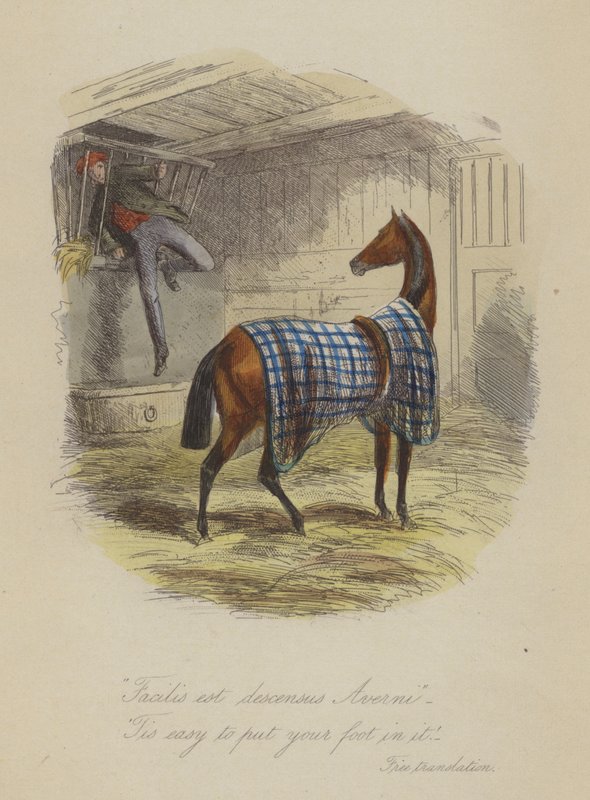 Illustration für Lewis Arundel oder Die Eisenbahn des Lebens von Frank E. Smedley von after Hablot Knight Browne