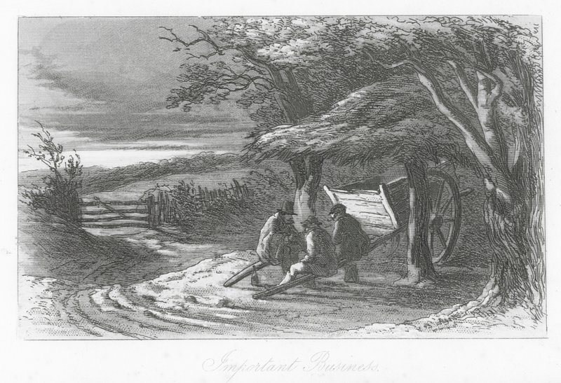 Straßen von London: Wichtige Geschäfte (Gravur) von Hablot Knight (1815 92) Browne