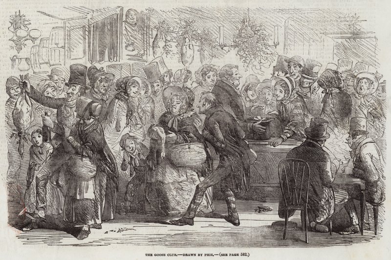 Der Gänseclub von Hablot Knight Browne