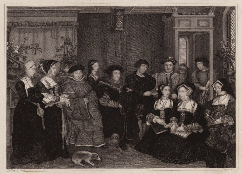 Die Familie von Sir Thomas More von Hans (after) Holbein the Younger