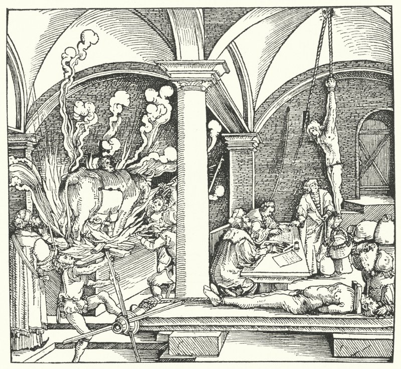 Folter von Hans Burgkmair