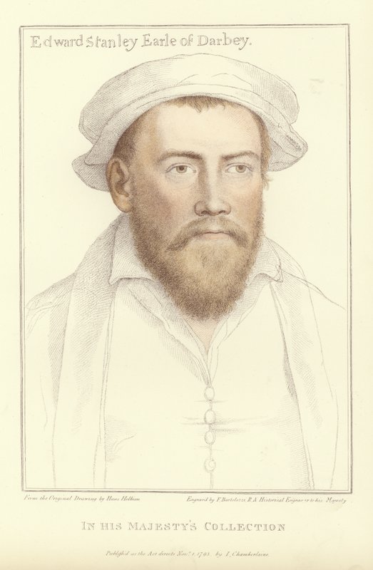 Edward Stanley, Earl of Derby von Hans Holbein der Jüngere