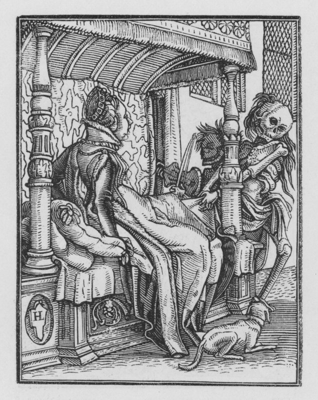 Holbeins Totentanz: Die Herzogin von Hans Holbein der Jüngere