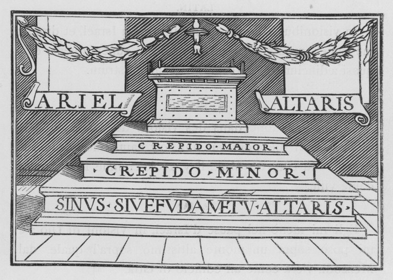 Gottes Herrlichkeit kehrt in den Tempel zurück, Ezechiel XLIII, 4 von Hans after Holbein the Younger