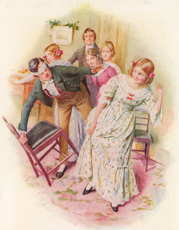 Illustration für Eine Weihnachtsgeschichte von Charles Dickens von Harold Copping