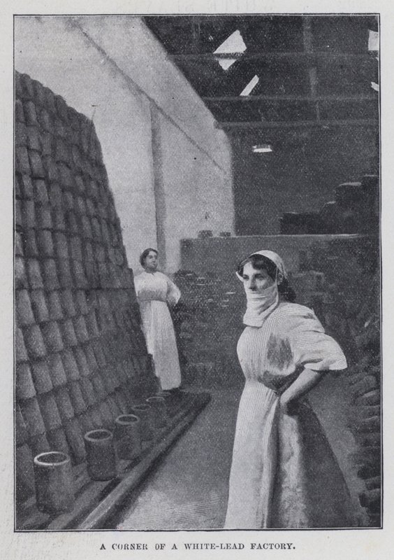 Eine Ecke einer Weißbleifabrik von Harold Hume Piffard