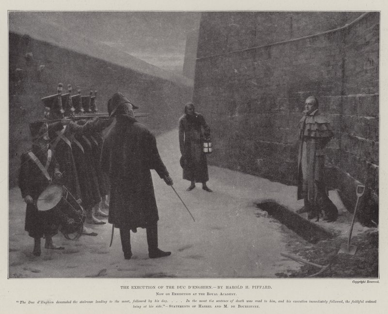 Die Hinrichtung des Duc d