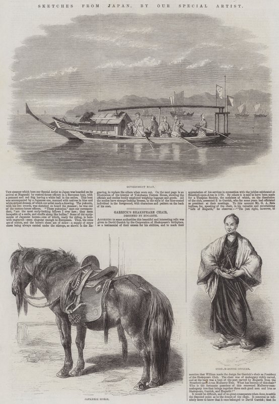 Skizzen aus Japan von Harrison William Weir