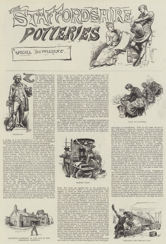 Die Staffordshire Töpfereien von Harry Furniss