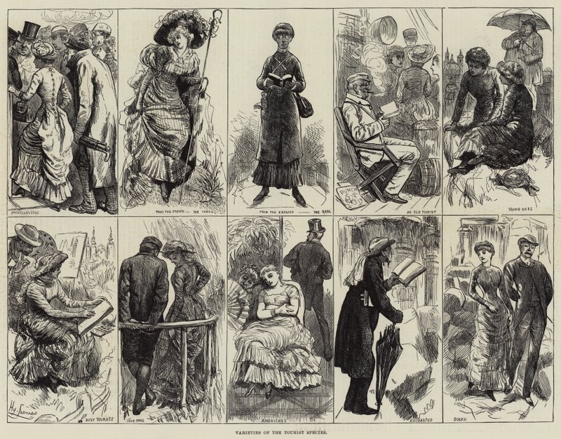 Varianten der Touristenspezies von Harry Furniss