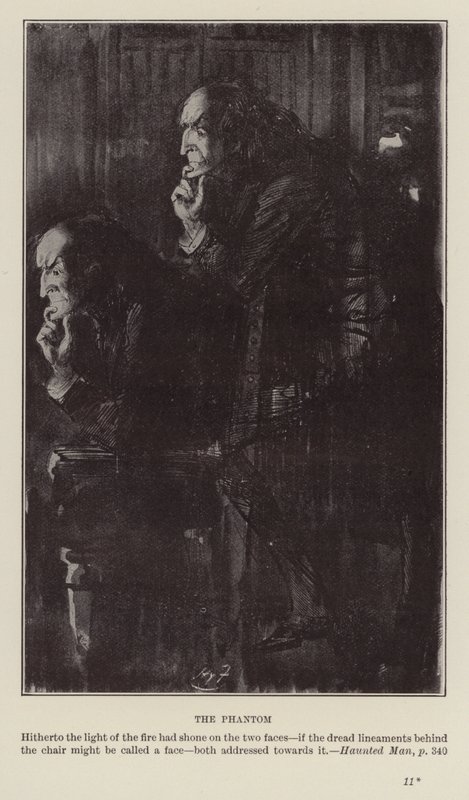 Weihnachtsbücher von Charles Dickens: Der verwunschene Mann von Harry (after) Furniss