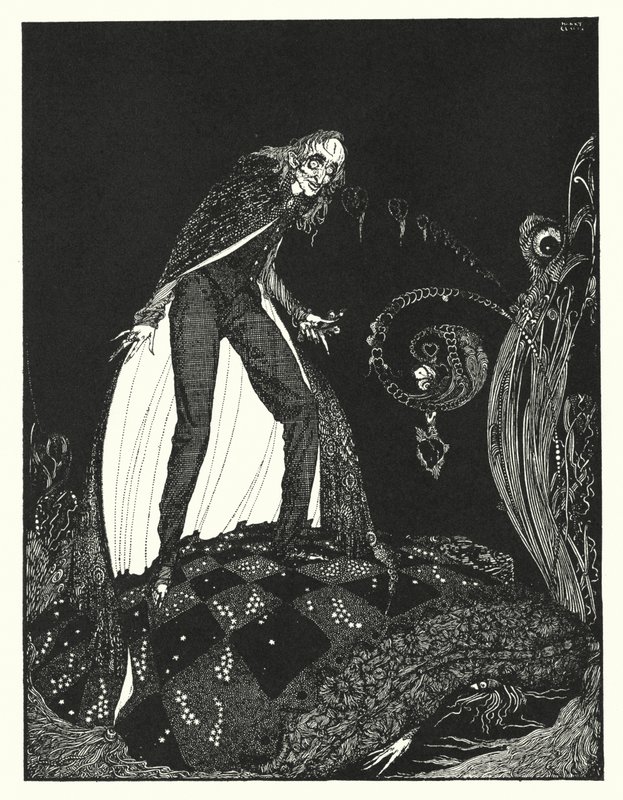 Edgar Allan Poe: Das verräterische Herz von Harry Clarke