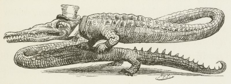 Illustration für Sylvie und Bruno von Lewis Carroll von Harry Furniss