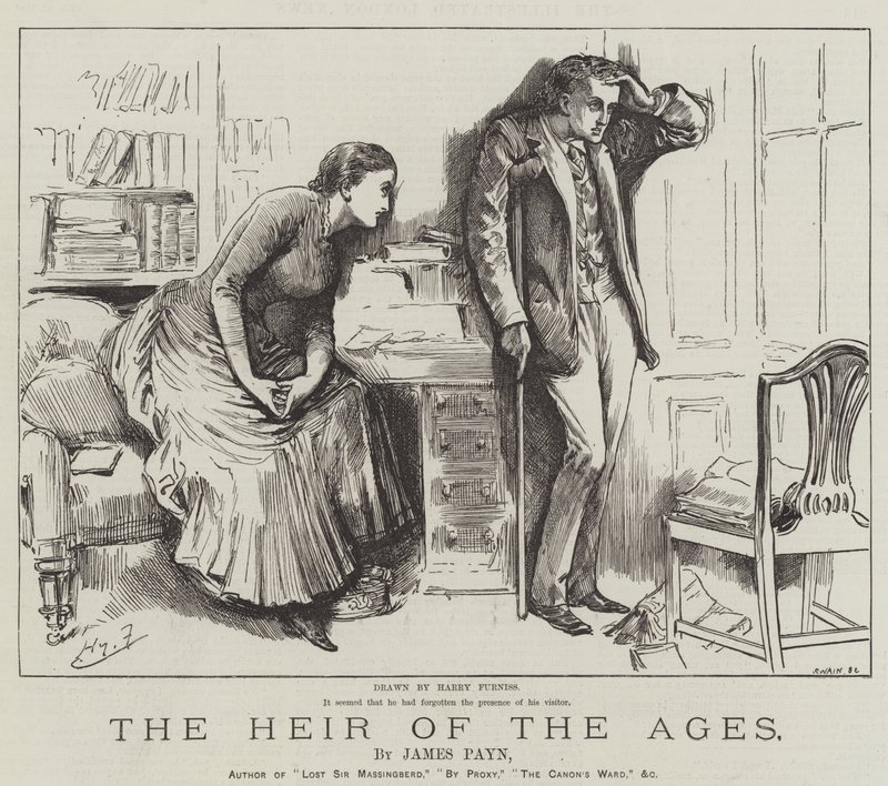 Der Erbe der Zeitalter, von James Payn von Harry Furniss