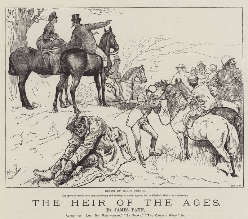The Heir of the Ages, von James Payn von Harry Furniss