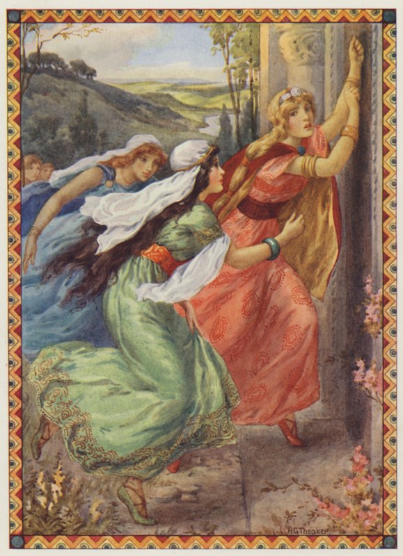 Emer erreichte die Tür zuerst, Der Anteil des Champions von Harry George Theaker