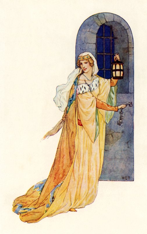 "Folge mir!" sagte die Jungfrau von Harry George Theaker