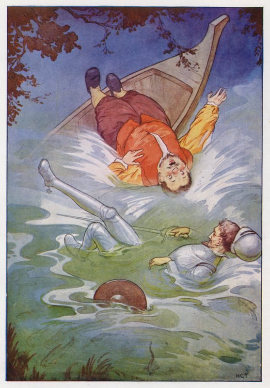 Illustration für Don Quixote von Harry George Theaker