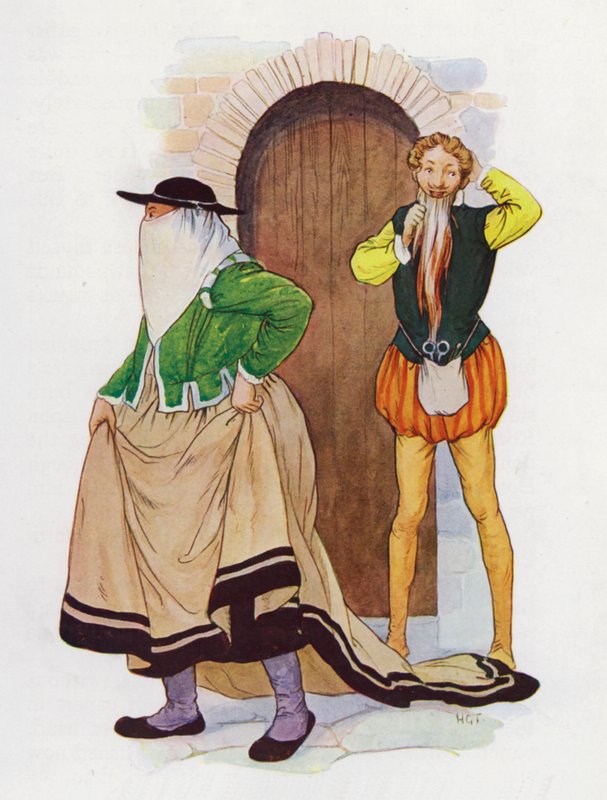 Illustration für Don Quixote von Harry George Theaker