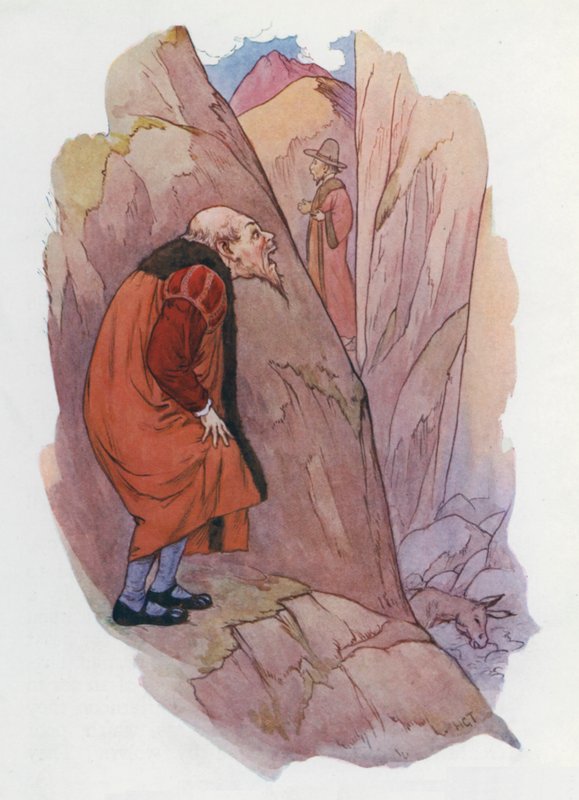 Illustration für Don Quixote von Harry George Theaker