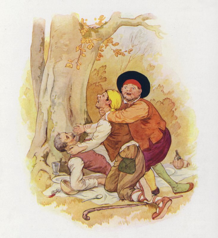 Illustration für Don Quixote von Harry George Theaker
