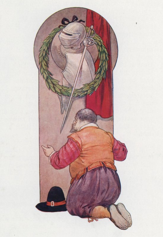 Illustration für Don Quijote von Harry George Theaker