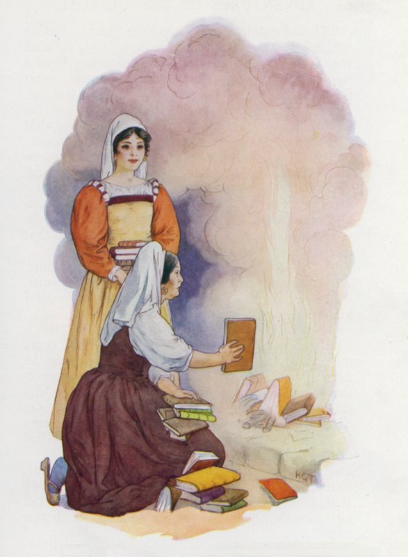 Illustration für Don Quijote von Harry George Theaker