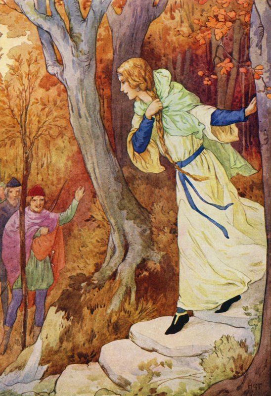 Marian kam laufend von Harry George Theaker
