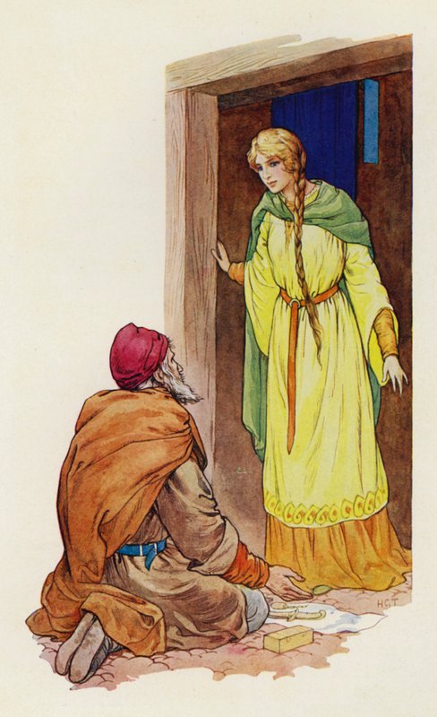 Im selben Moment erkannte Marian das Gesicht von Roger dem Grausamen von Harry George Theaker