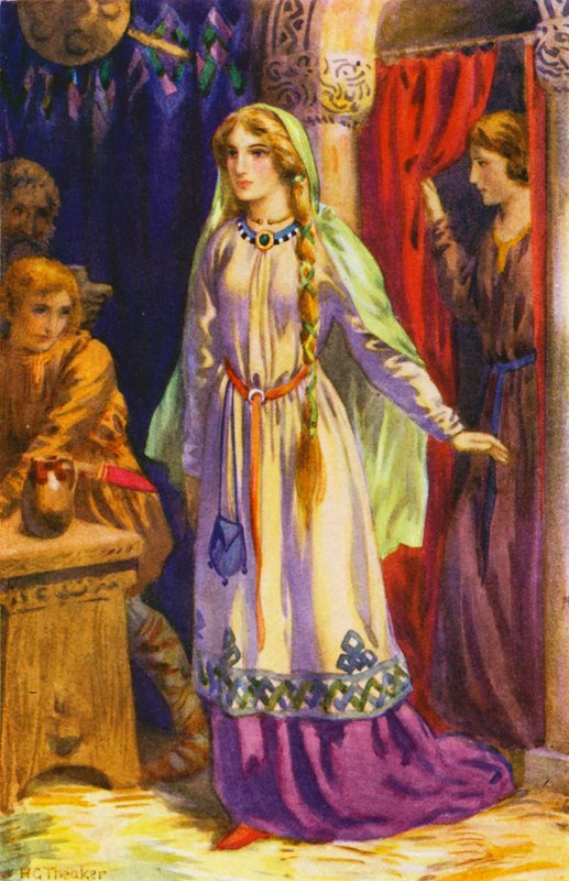 Platz für Lady Rowena von Harry George Theaker