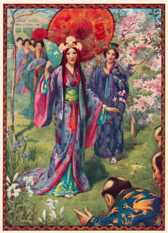 Prinzessin Yakami von Inaba von Harry George Theaker