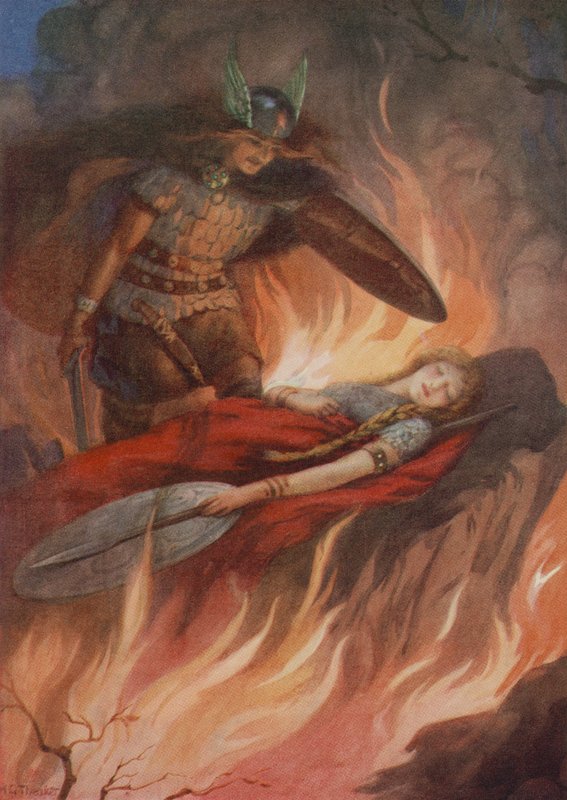 Sigurd und Brynhild, aus 