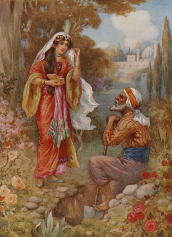 Die Prinzessin und die Perlen von Harry George Theaker