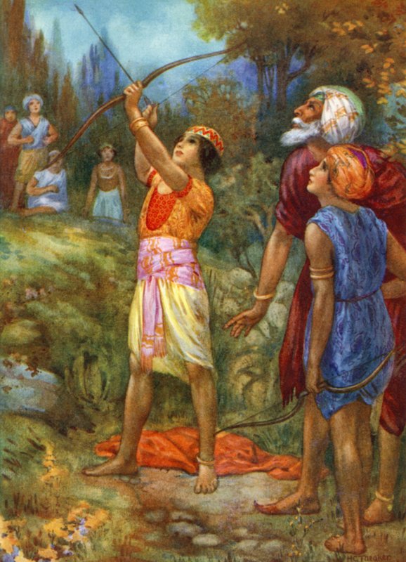 "Dann schieß", rief der alte Mann triumphierend von Harry George Theaker