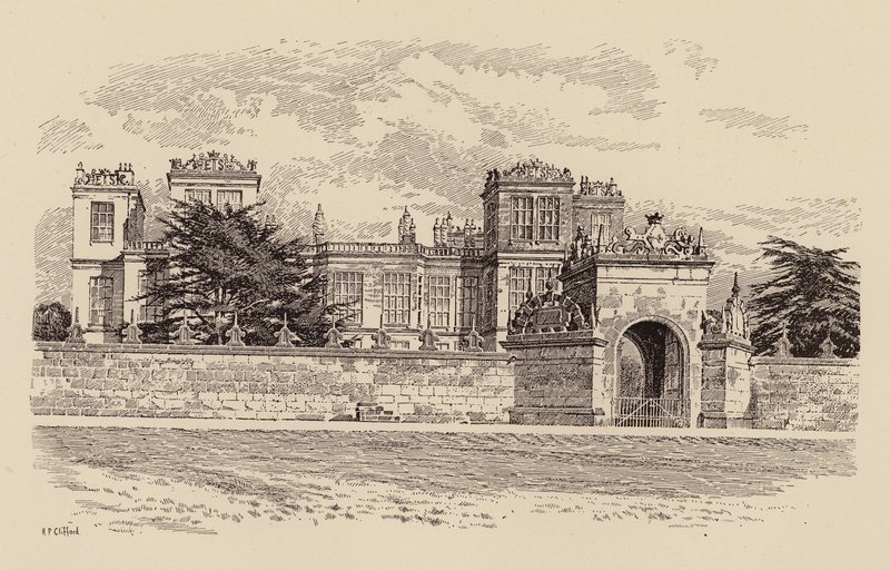 Hardwick Hall, Derbyshire von Harry Percy Clifford