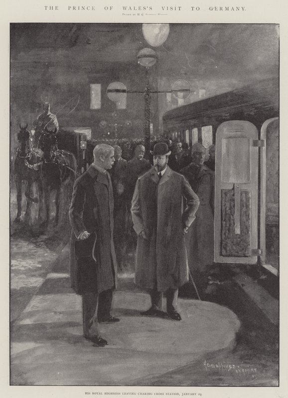 Der Besuch des Prinzen von Wales in Deutschland von Henry Charles Seppings Wright