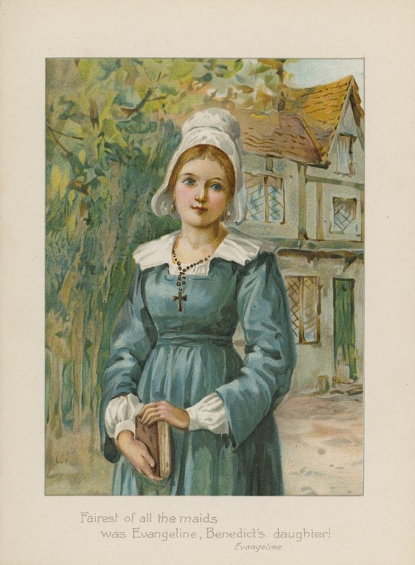 Die Schönste von allen war Evangeline, Benedikts Tochter von Henry Marriott Paget
